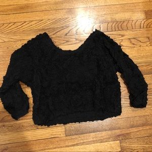 American apparel floral top